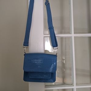 HVISK pocket cayman bag - blue